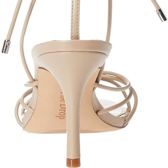 NWT Nude Strappy Heels - Picture 2 of 2